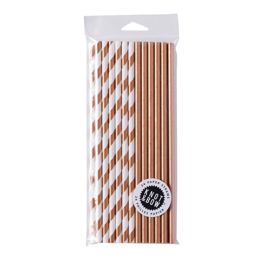 Knot & Bow Paper Straws