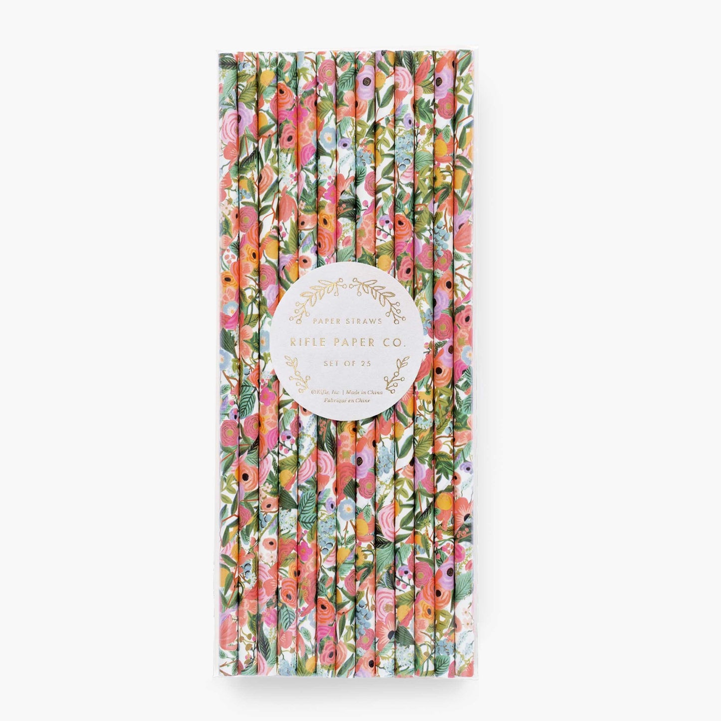 Garden Party Party Straws