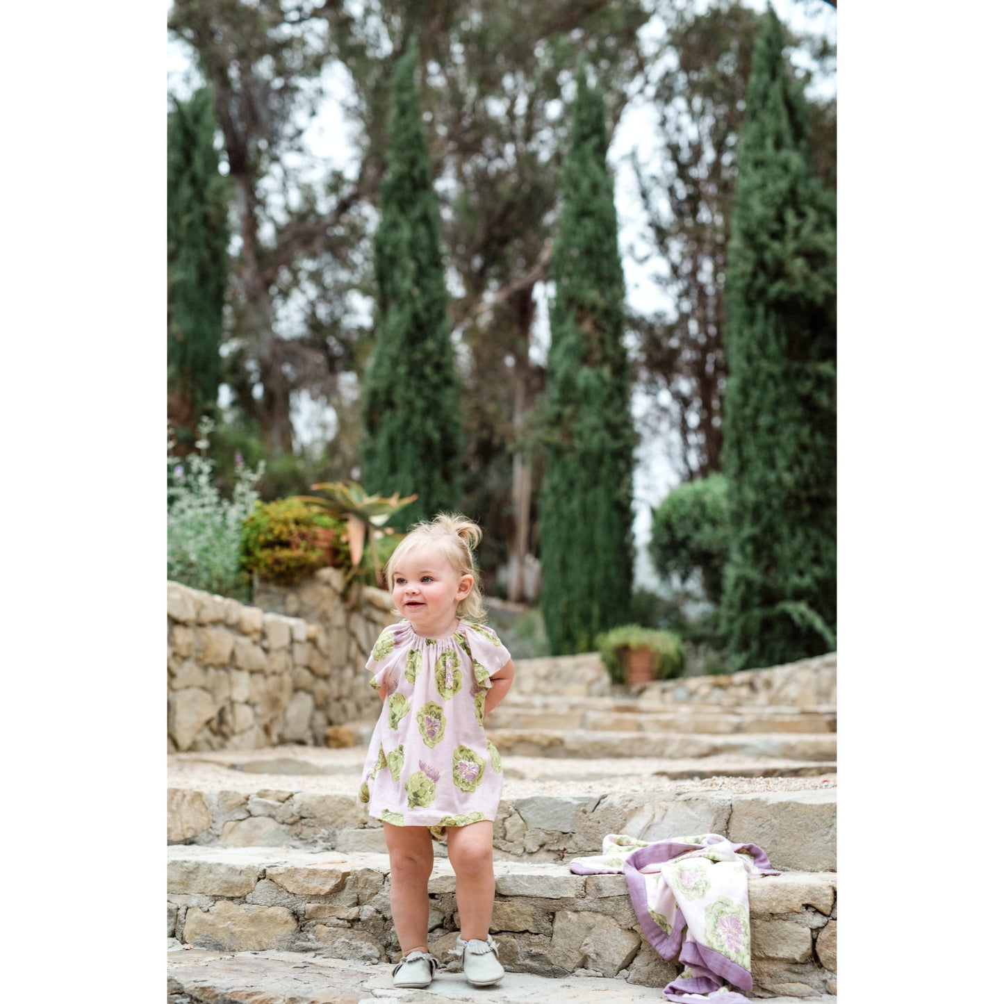 Milkbarn Dress & Bloomer Set