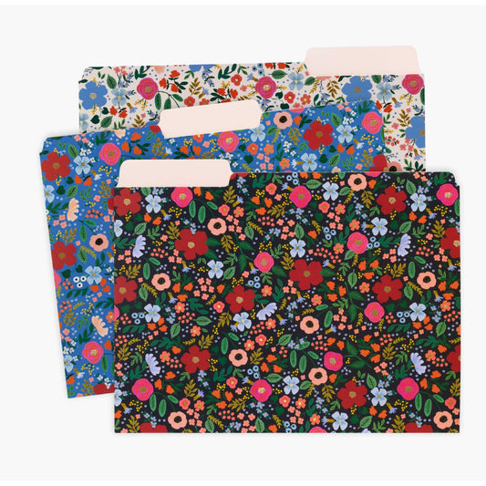 Wild Rose File Folder Set