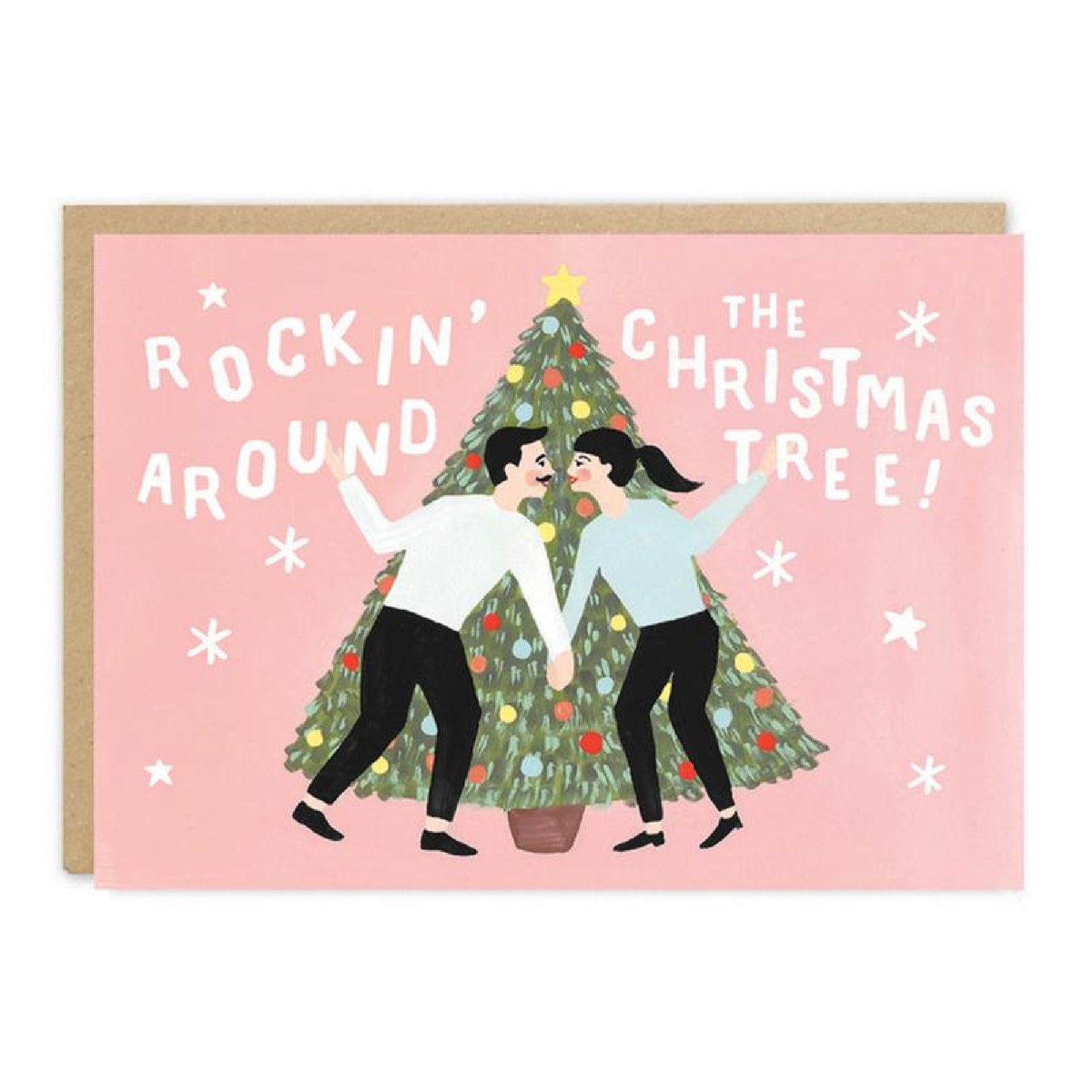 Rockin' Around The Christmas Tree Card