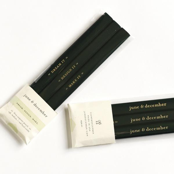 Dream. Design. Make. Carpenter Pencil Set