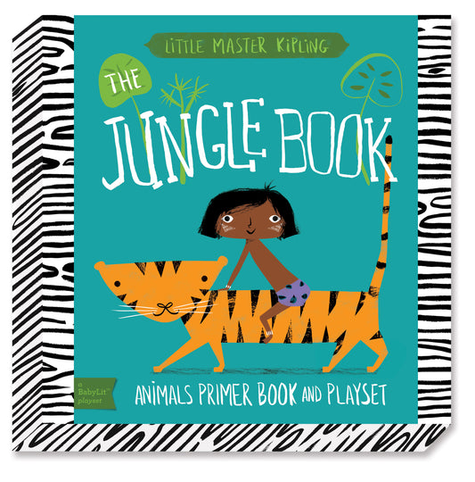 The Jungle Book: A BabyLit® Animals Primer Board Book and Playset