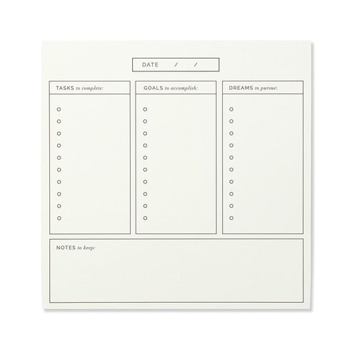 Today Is a Perfect Day Daily Planner Pad