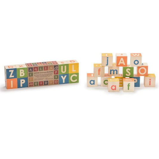 Upper & Lowercase ABC Blocks - Uncle Goose