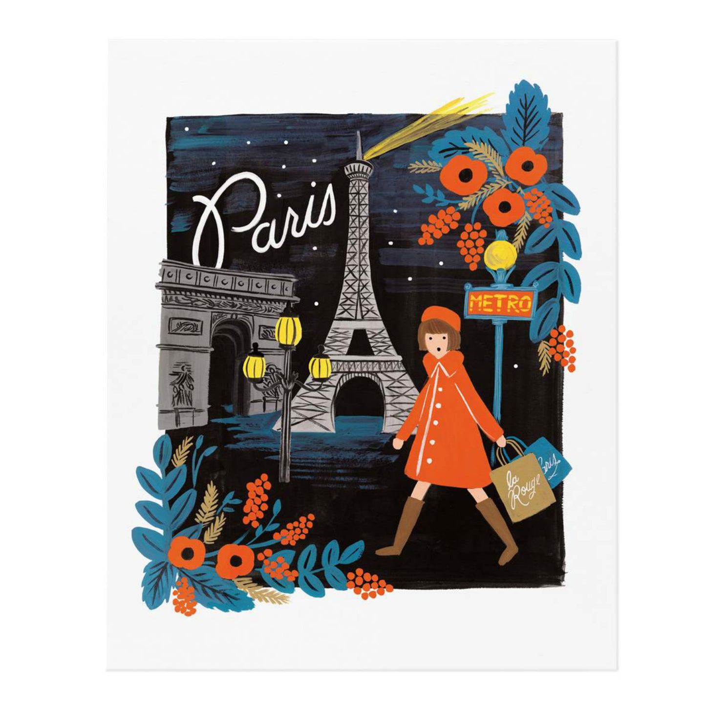 Travel Paris Art Print