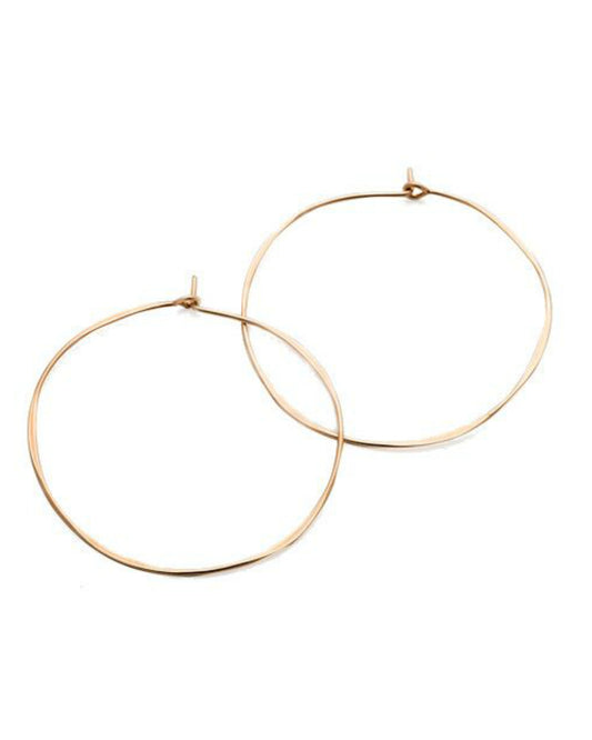 Fail Jewelry Large Round Hoop Earring