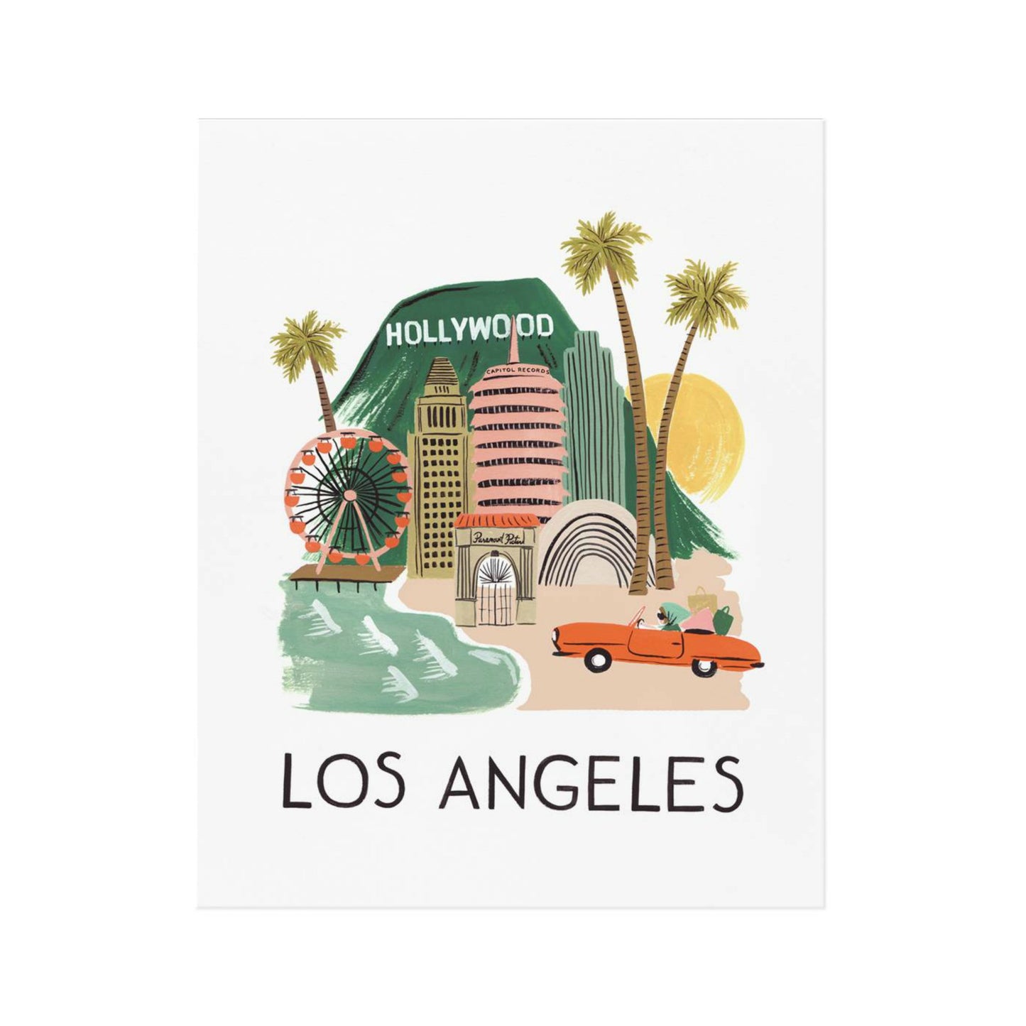 Los Angeles Art Print