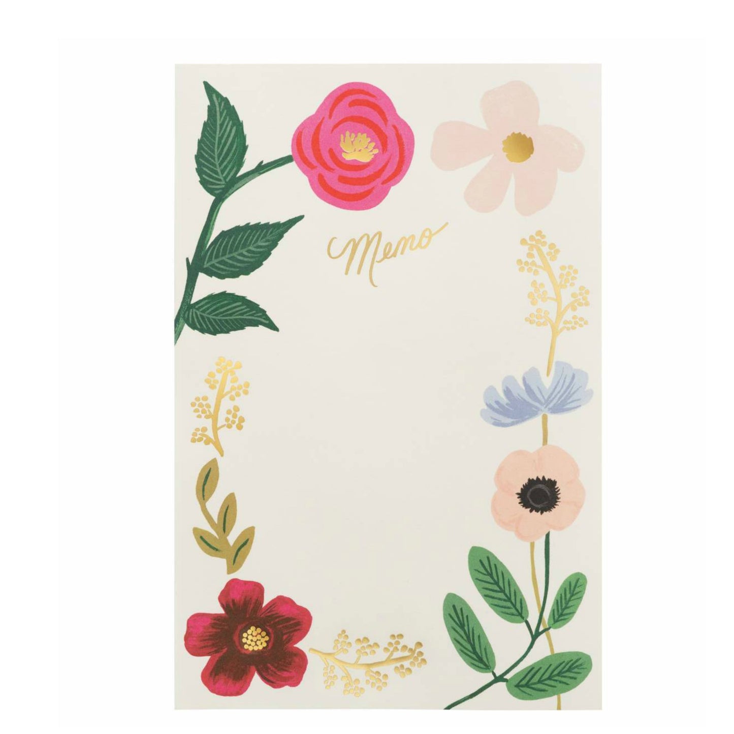 Wildflowers Weekly Notepad