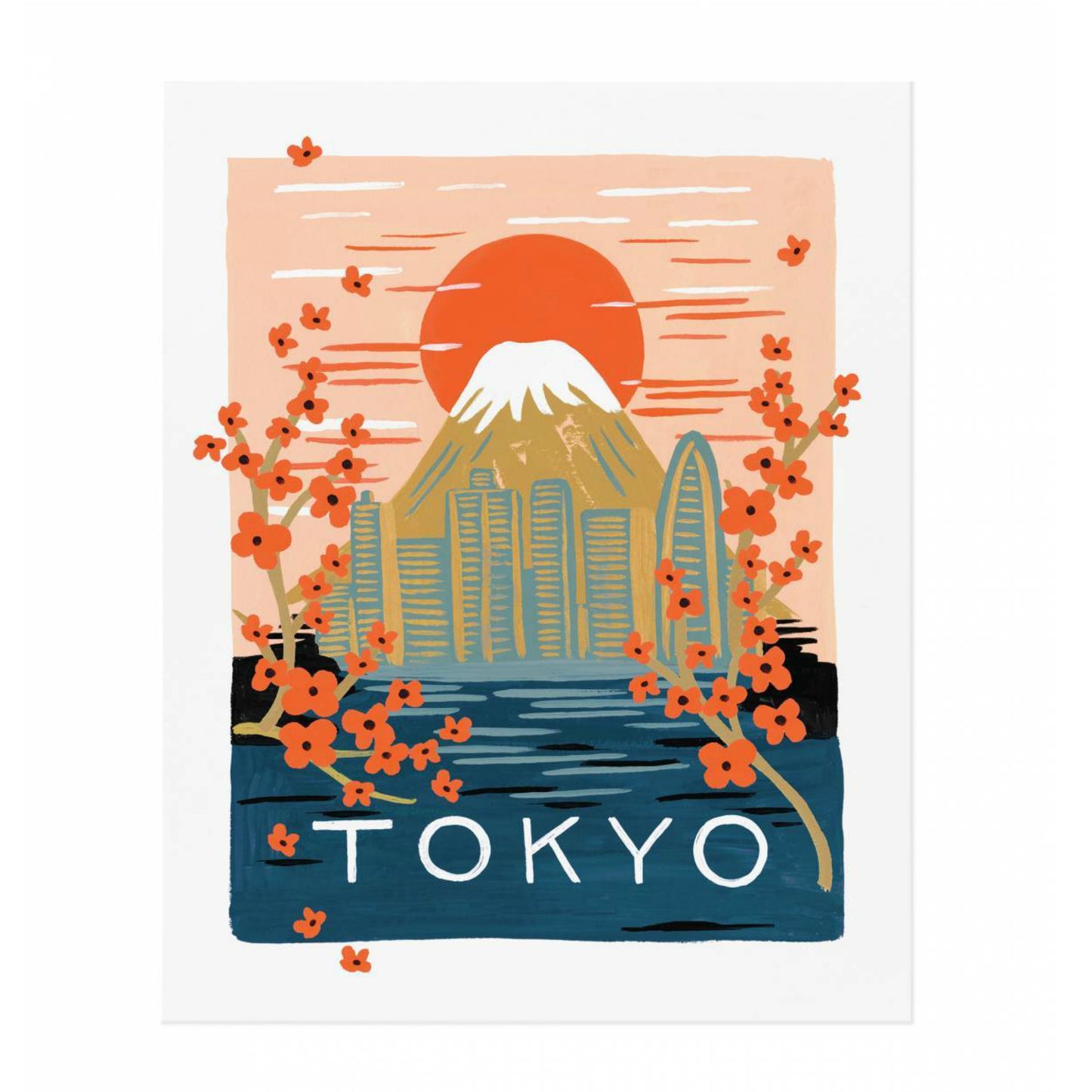 Bon Voyage Tokyo Print