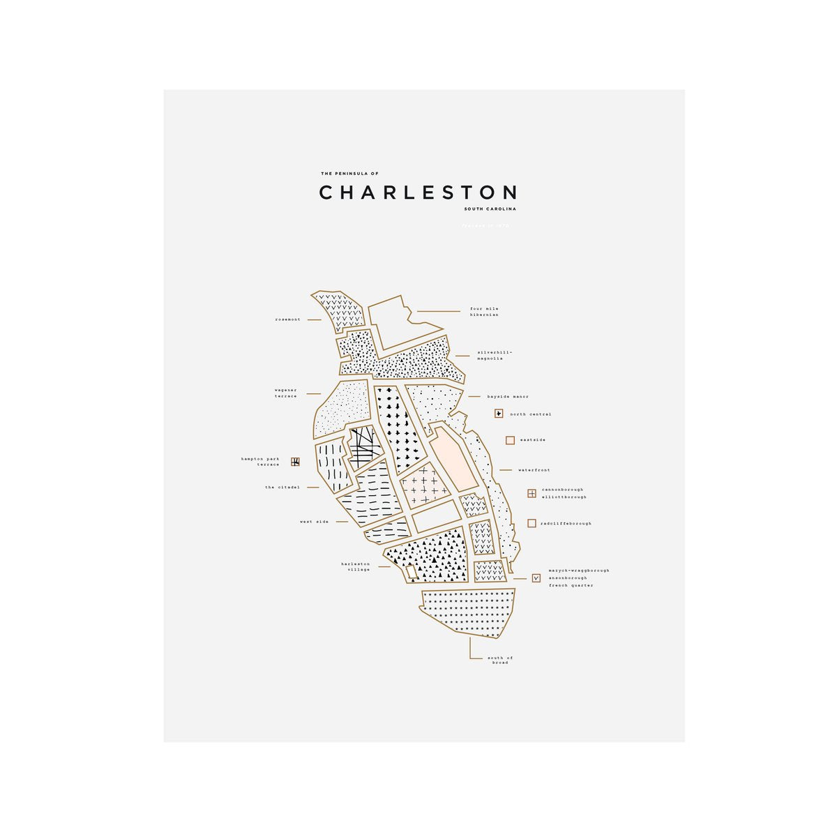 42 Pressed City Prints