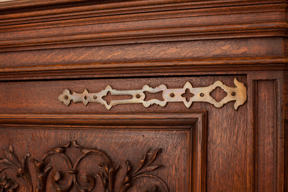 Antique French Court Cupboard, 1880s