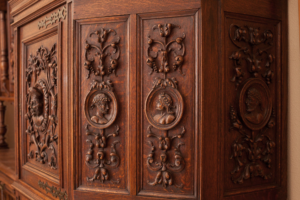 Antique French Court Cupboard, 1880s