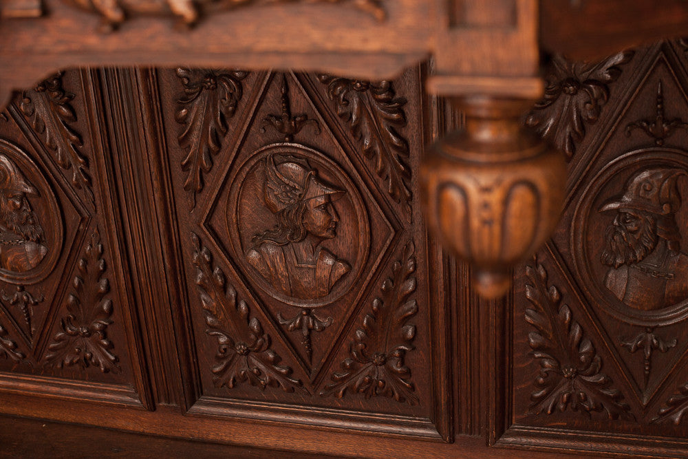 Antique French Court Cupboard, 1880s