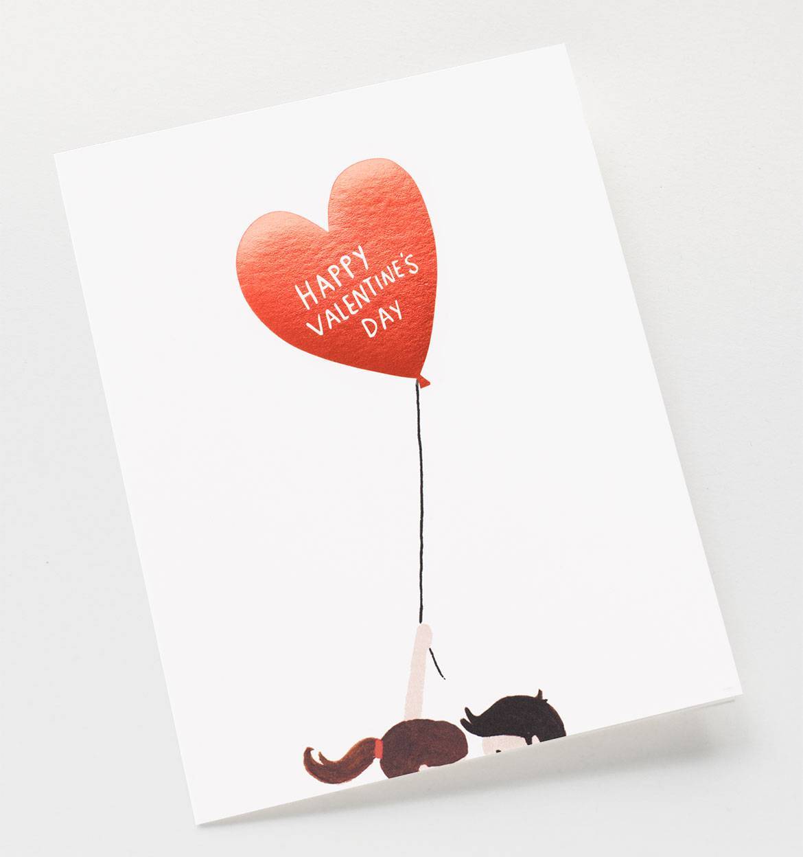 Valentine's Day Balloon Card
