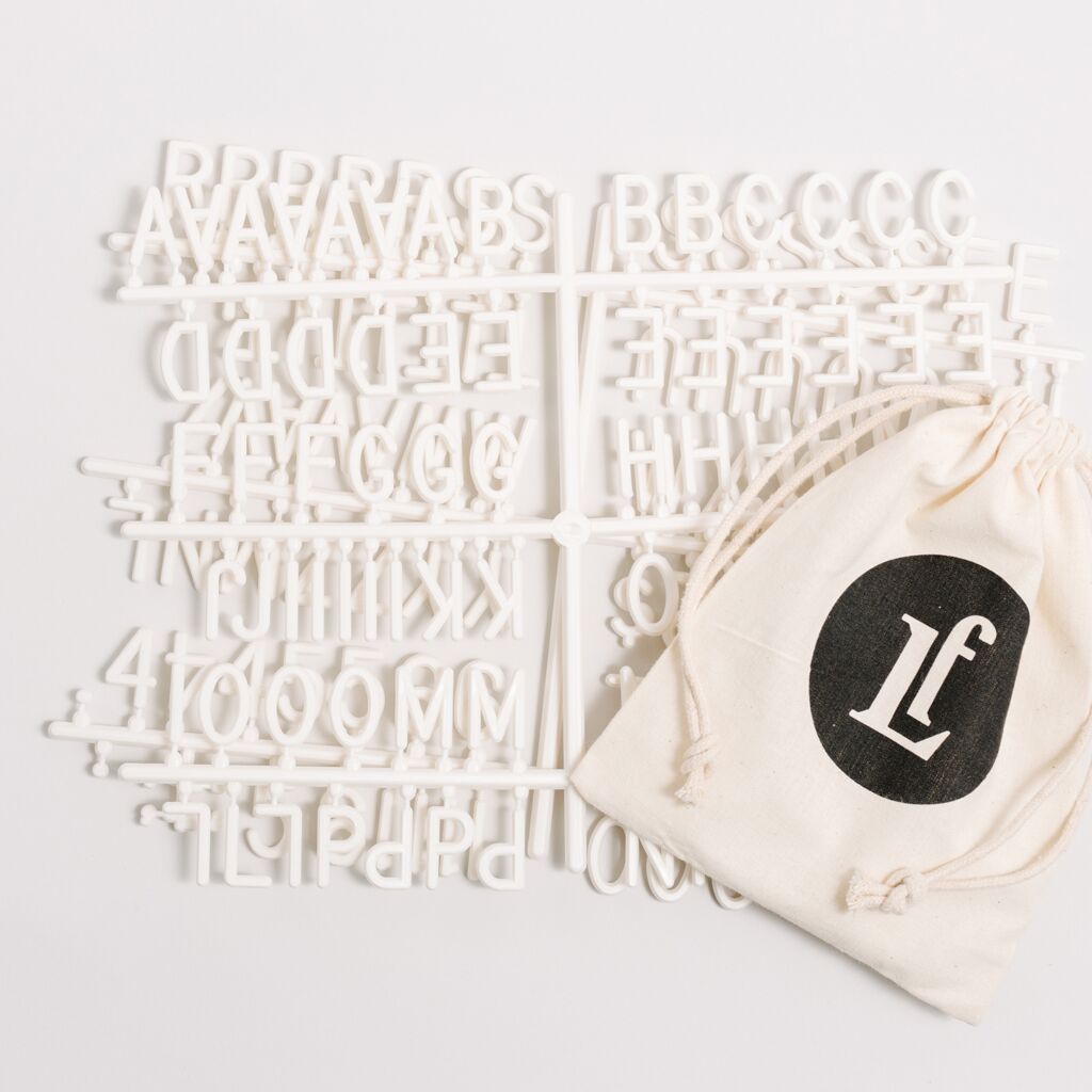 The Writer Grey Letterboard