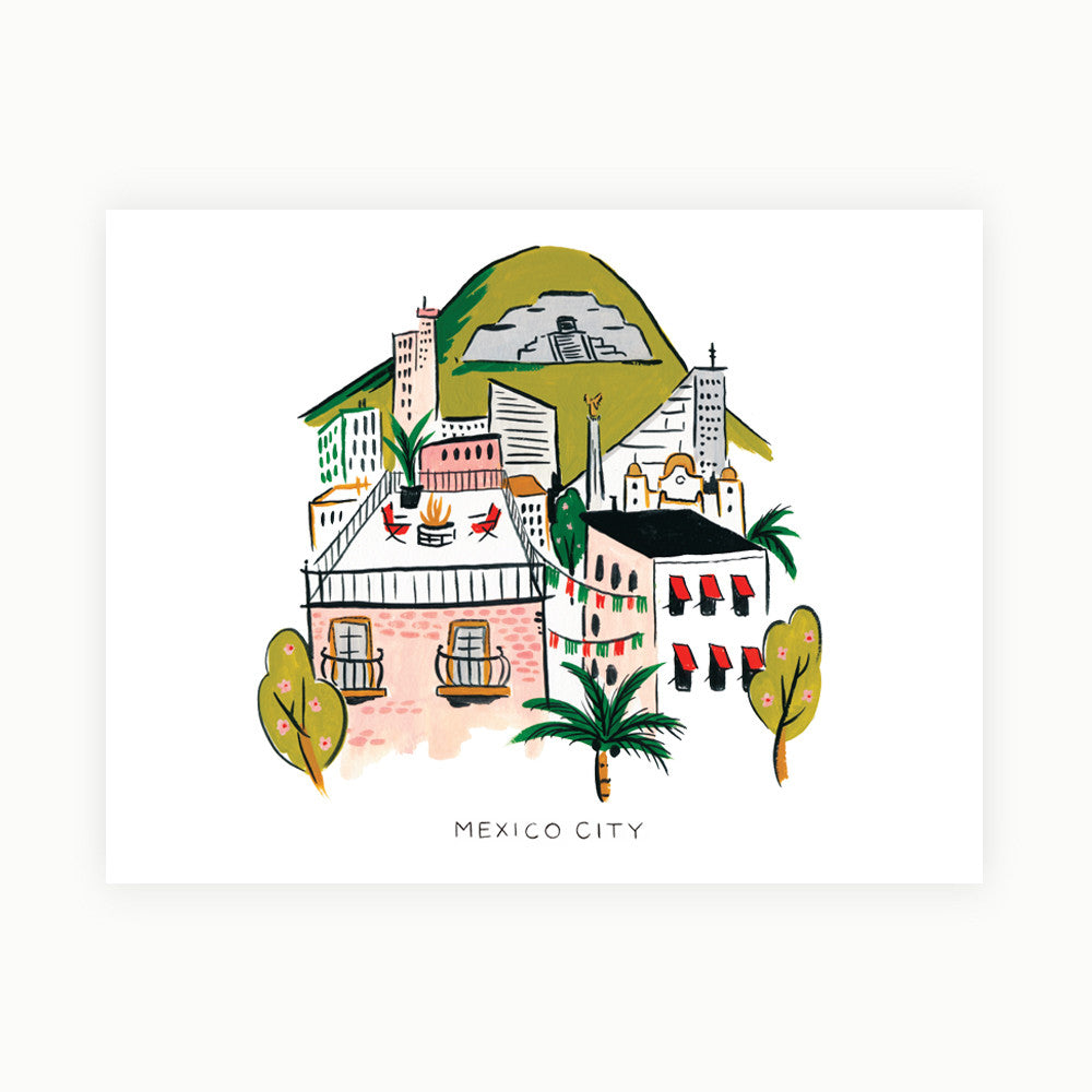 Mexico City Print