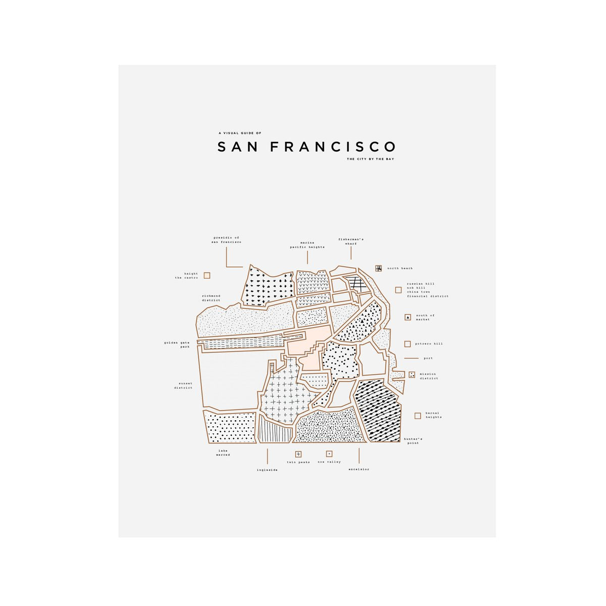 42 Pressed City Prints